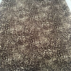 Talbots Leopard-Print soft Jacket and matching skirt for in Brown and Cream